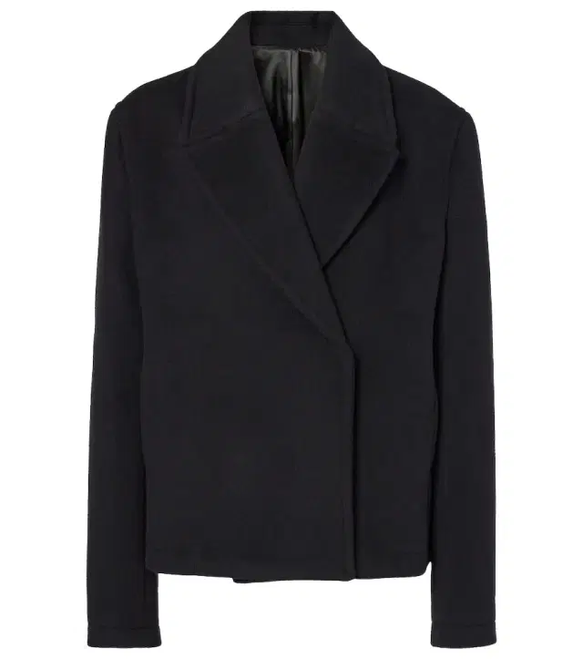 Toteme Cropped wool-blend peacoat