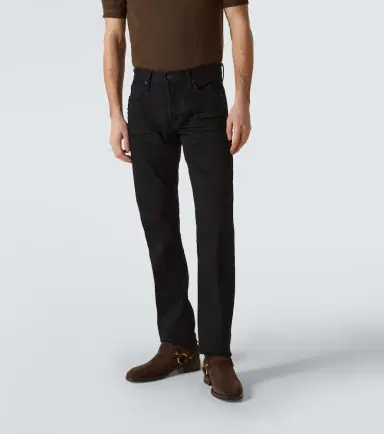 Tom Ford Logo straight jeans | Thumbnail 3