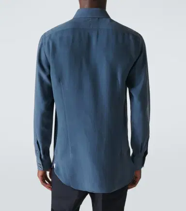 Tom Ford Silk twill shirt | Thumbnail 3