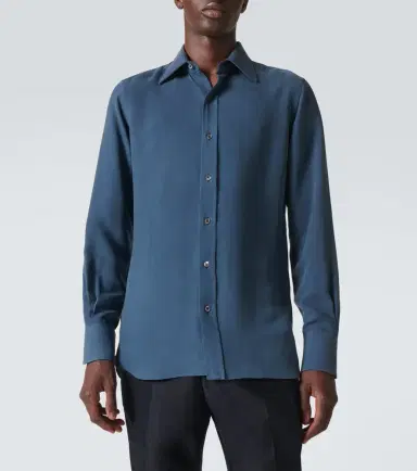 Tom Ford Silk twill shirt | Thumbnail 4