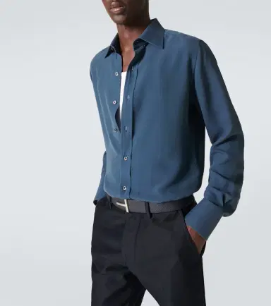 Tom Ford Silk twill shirt | Thumbnail 6