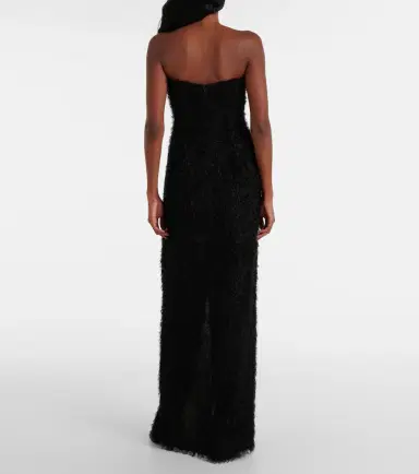 Toteme Strapless fil coupé midi dress | Thumbnail 3
