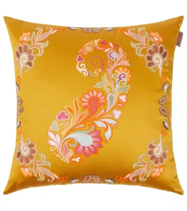Etro Kentia embroidered cotton cushion | Thumbnail 1