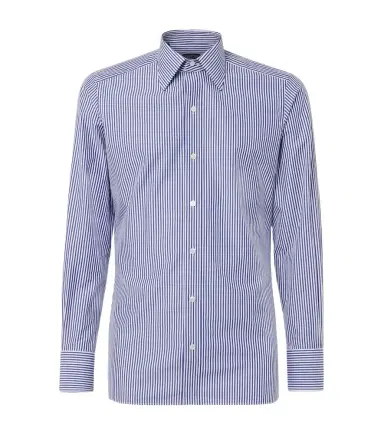 Tom Ford Bengal stripe cotton-blend shirt | Thumbnail 1 Tom Ford Bengal stripe cotton-blend shirt | Thumbnail 1