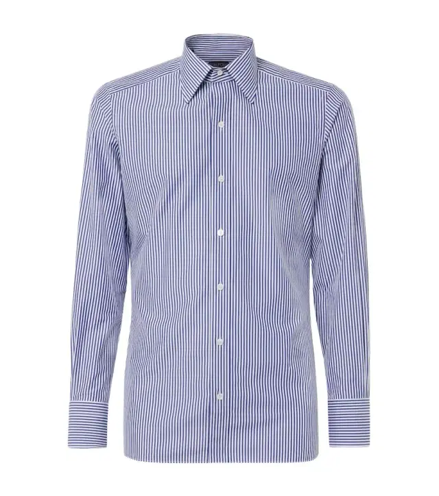 Tom Ford Bengal stripe cotton-blend shirt