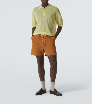 Auralee ohair-blend polo sweater | Thumbnail 3