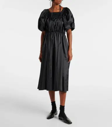 Noir Kei Ninomiya Shirred midi dress | Thumbnail 2
