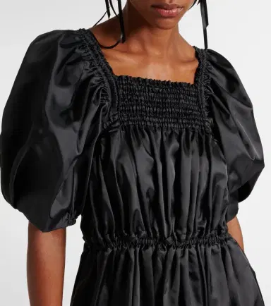 Noir Kei Ninomiya Shirred midi dress | Thumbnail 4