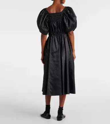 Noir Kei Ninomiya Shirred midi dress | Thumbnail 5