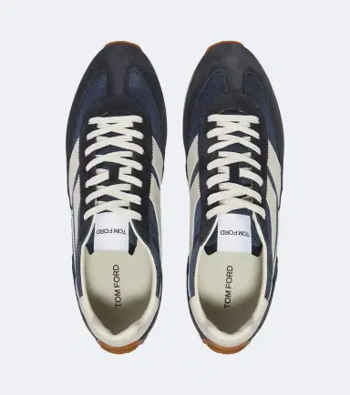 Tom Ford Mick suede-trimmed sneakers | Thumbnail 7 Tom Ford Mick suede-trimmed sneakers | Thumbnail 7