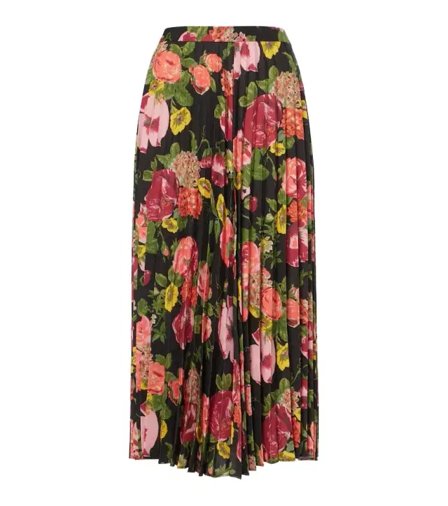 Junya Watanabe Pleated midi skirt