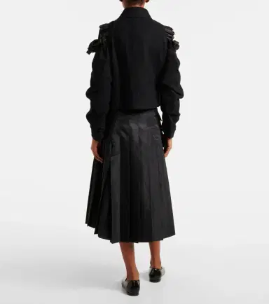 Noir Kei Ninomiya Cutout wool jacket | Thumbnail 5