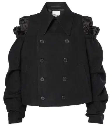 Noir Kei Ninomiya Cutout wool jacket | Thumbnail 1