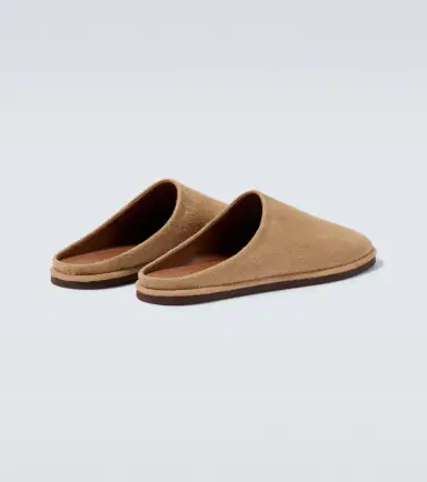 Auralee Suede mules | Thumbnail 3