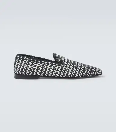 Dolce & Gabbana Woven leather slip-on shoes | Thumbnail 3