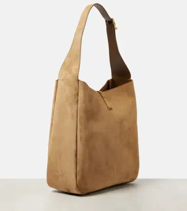 Saint Laurent Le 5 à 7 Supple Large suede shoulder bag | Thumbnail 4 Saint Laurent Le 5 à 7 Supple Large suede shoulder bag | Thumbnail 4
