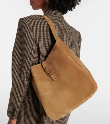 Saint Laurent Le 5 à 7 Supple Large suede shoulder bag | Thumbnail 7 Saint Laurent Le 5 à 7 Supple Large suede shoulder bag | Thumbnail 7