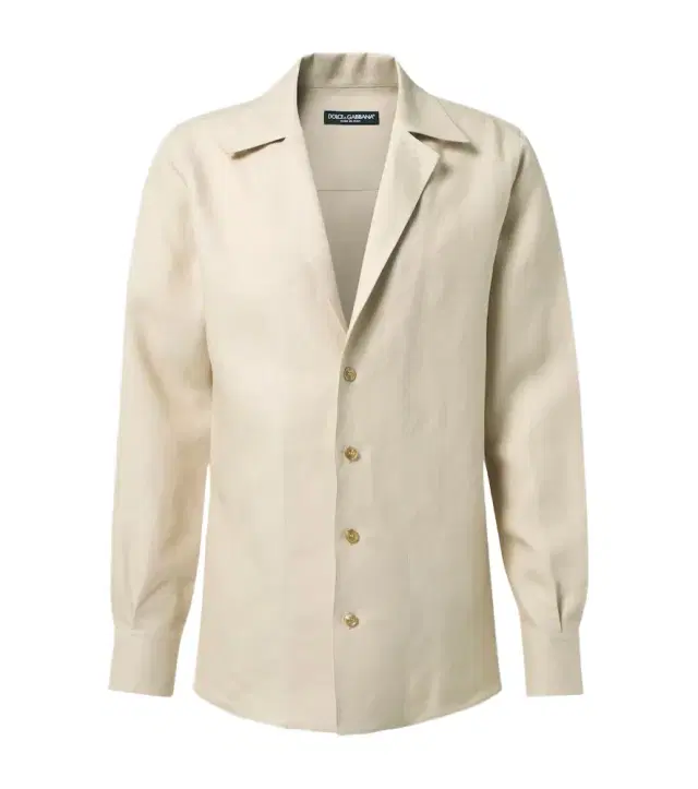 Dolce & Gabbana Linen overshirt