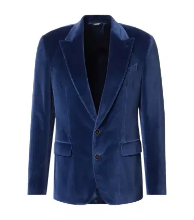 Dolce & Gabbana Cotton velvet blazer | Thumbnail 1 Dolce & Gabbana Cotton velvet blazer | Thumbnail 1