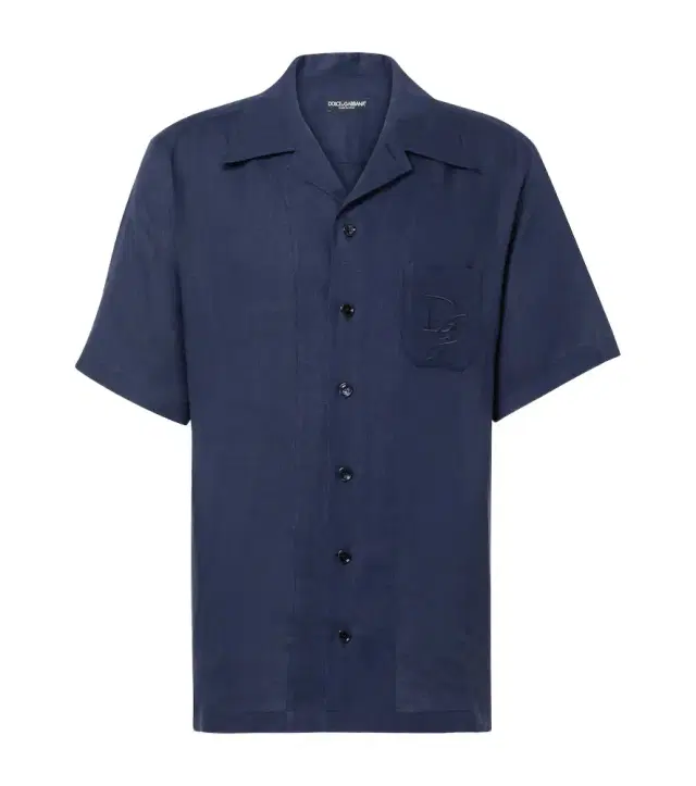 Dolce & Gabbana DG linen shirt