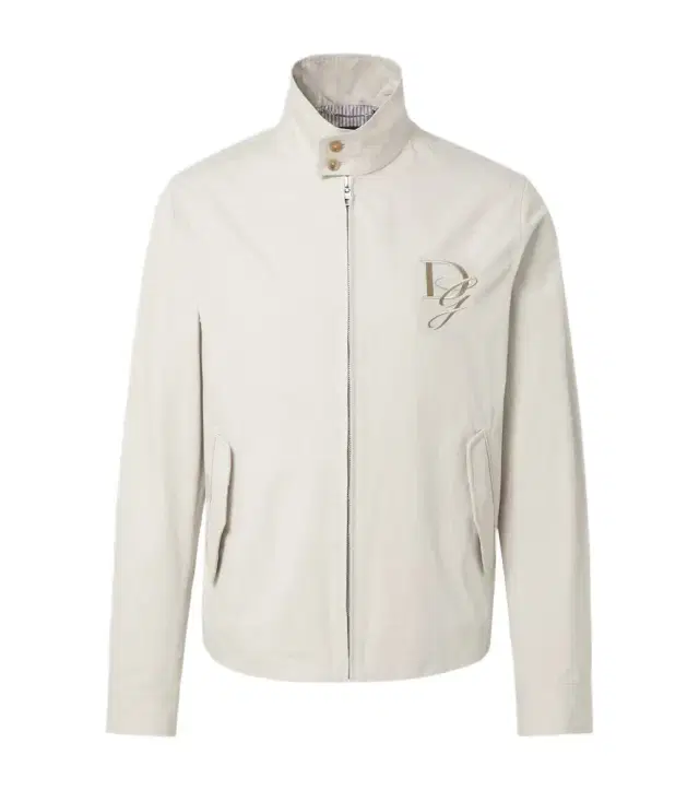 Dolce & Gabbana DG embroidered cotton jacket
