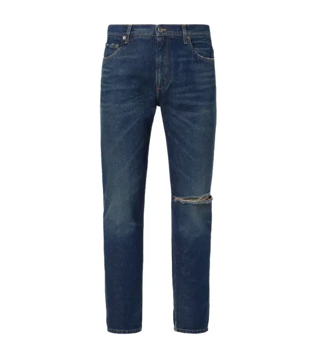 Dolce & Gabbana Distressed slim jeans