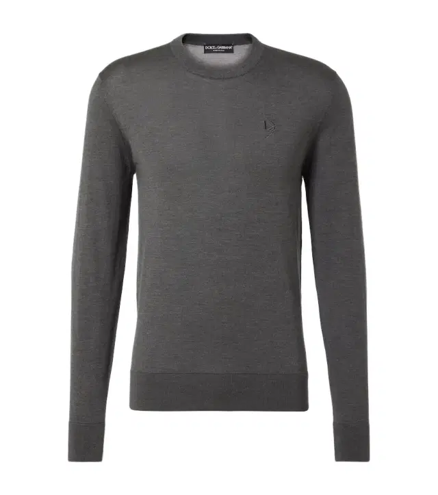 Dolce & Gabbana Logo silk sweater