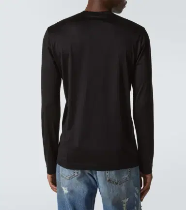 Dolce & Gabbana Silk Henley shirt | Thumbnail 5