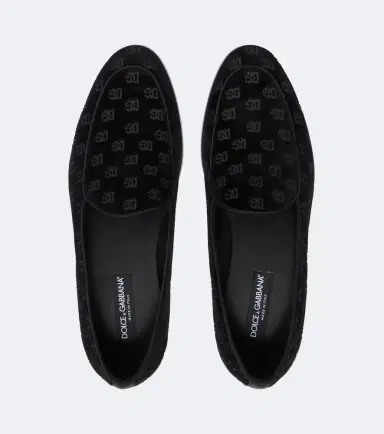 Dolce & Gabbana Vivaldi velvet loafers | Thumbnail 2