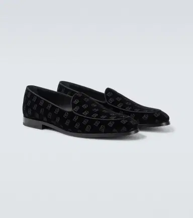Dolce & Gabbana Vivaldi velvet loafers | Thumbnail 3