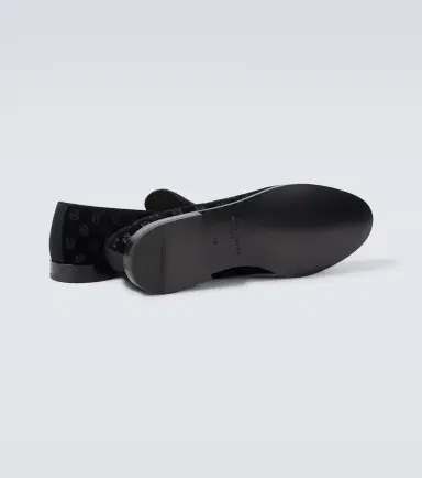 Dolce & Gabbana Vivaldi velvet loafers | Thumbnail 5