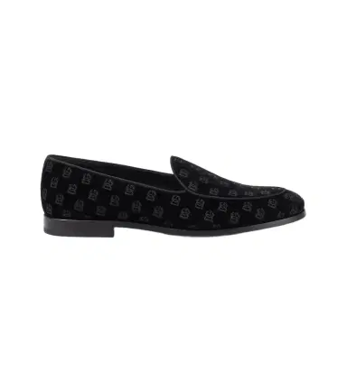 Dolce & Gabbana Vivaldi velvet loafers | Thumbnail 1