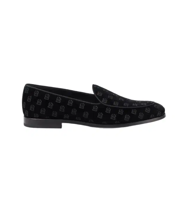 Dolce & Gabbana Vivaldi velvet loafers