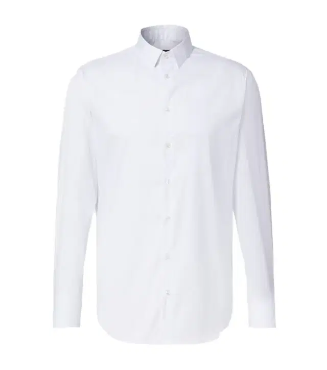 Cotton-blend poplin shirt