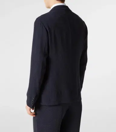 Giorgio Armani Chevron jacquard blazer | Thumbnail 2
