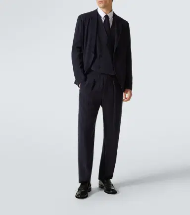 Giorgio Armani Chevron jacquard blazer | Thumbnail 5