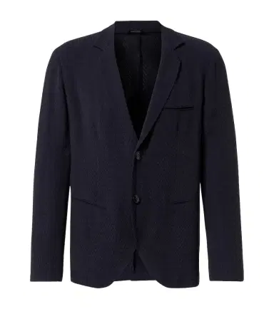 Giorgio Armani Chevron jacquard blazer | Thumbnail 1