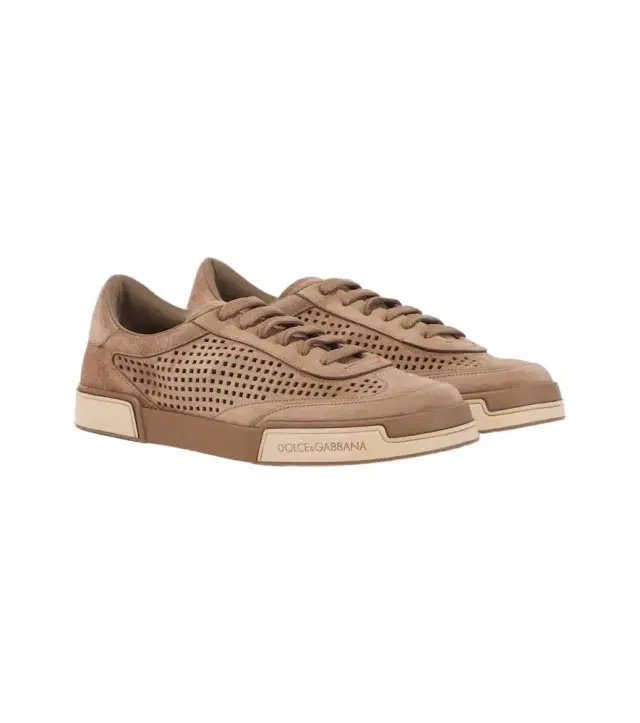 Dolce & Gabbana Portofino Yacht perforated suede sneakers