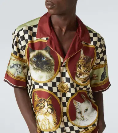 Dolce & Gabbana Silk twill shirt | Thumbnail 2