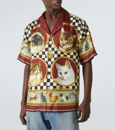 Dolce & Gabbana Silk twill shirt | Thumbnail 4