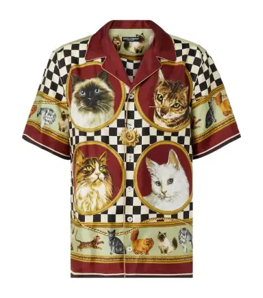 Dolce & Gabbana Silk twill shirt | Thumbnail 1