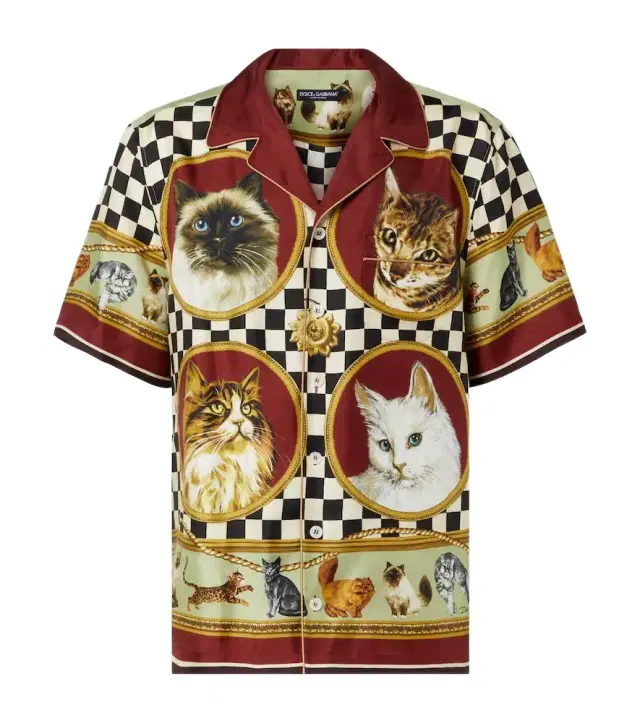 Dolce & Gabbana Silk twill shirt