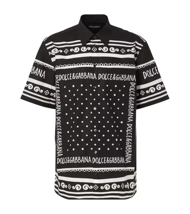 Dolce & Gabbana Bandana cotton shirt