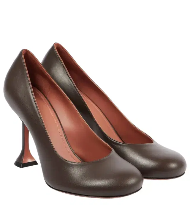 Amina Muaddi Iris 95 leather pumps