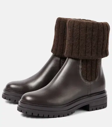 Gianvito Rossi Tenney leather Chelsea boots | Thumbnail 2
