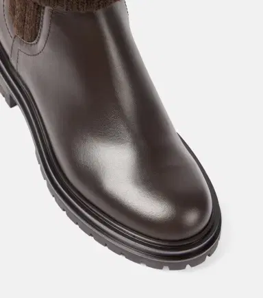 Gianvito Rossi Tenney leather Chelsea boots | Thumbnail 3