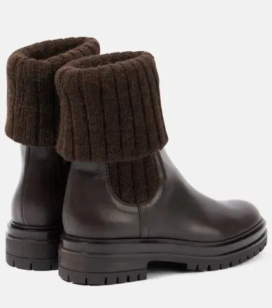 Gianvito Rossi Tenney leather Chelsea boots | Thumbnail 4