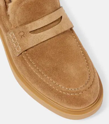 Gianvito Rossi Harris suede penny loafers | Thumbnail 2 Gianvito Rossi Harris suede penny loafers | Thumbnail 2