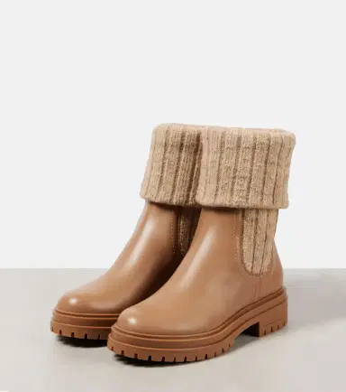 Gianvito Rossi Tenney leather Chelsea boots | Thumbnail 4
