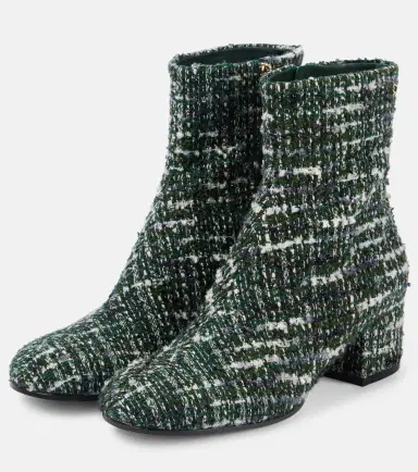 Gianvito Rossi Joelle 45 bouclé tweed ankle boots | Thumbnail 4 Gianvito Rossi Joelle 45 bouclé tweed ankle boots | Thumbnail 4